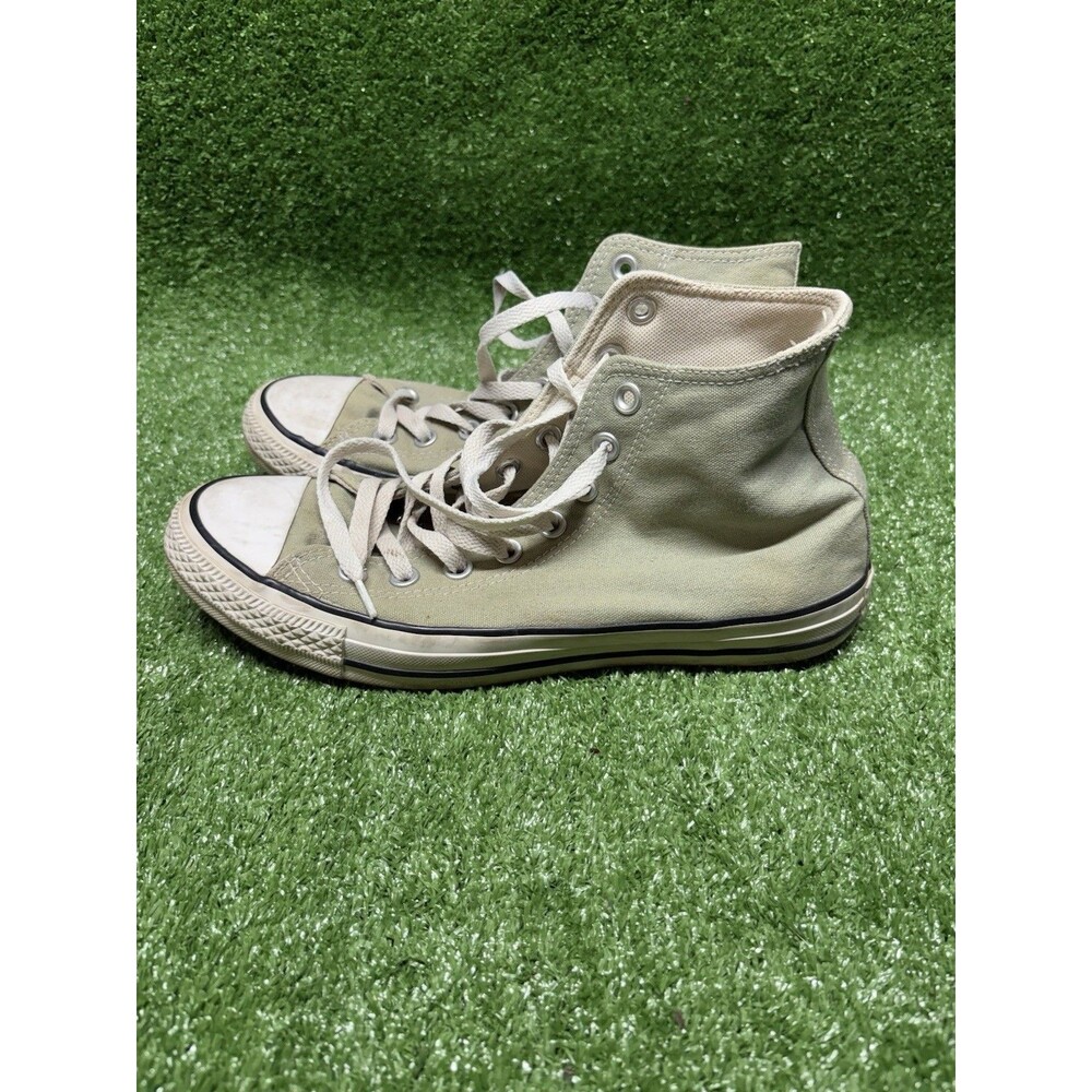 Converse High Top Canvas Shoes Sneakers Jade Stone 164933F Men's 8 Womens 10